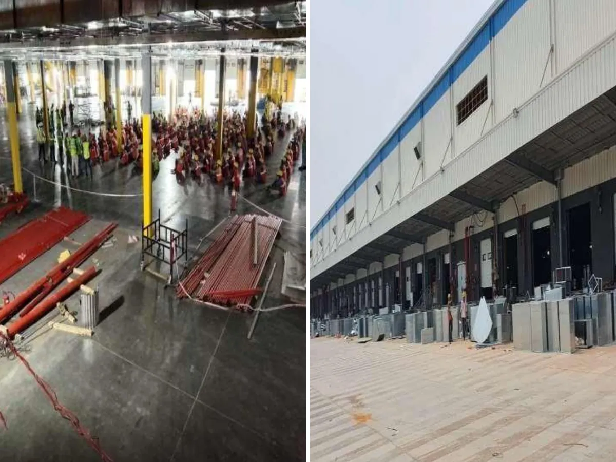 Amazon, Sohna — Gypsum Ceiling and Partition