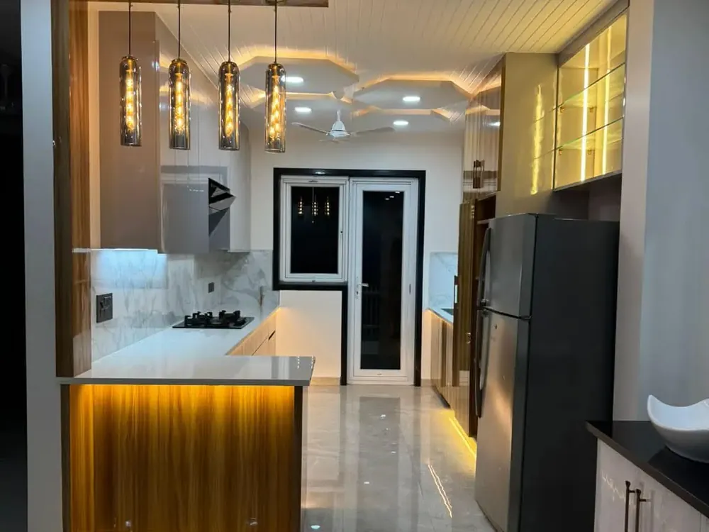 Kitchen and bar counter